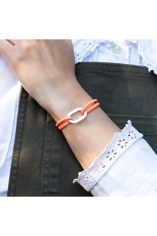 Bracelet Jet - Plaqué argent