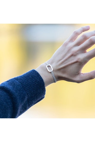 Bracelet Bosse - Plaqué argent