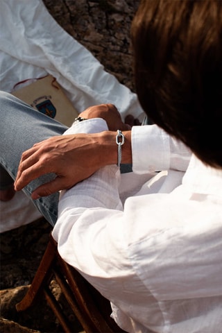 Bracelet Regate - Plaqué argent