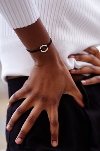 Bracelet Mousse - Plaqué argent