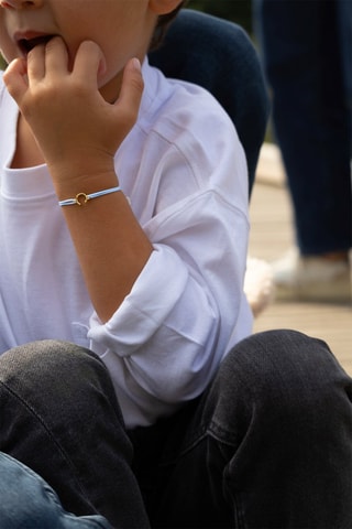 Bracelet C - Ciel et doré