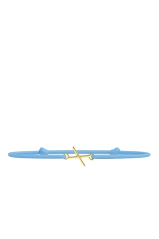 Bracelet X - Ciel et doré
