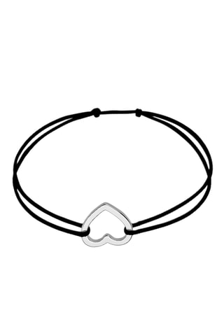 Bracelet Cœur vide - Plaqué argent