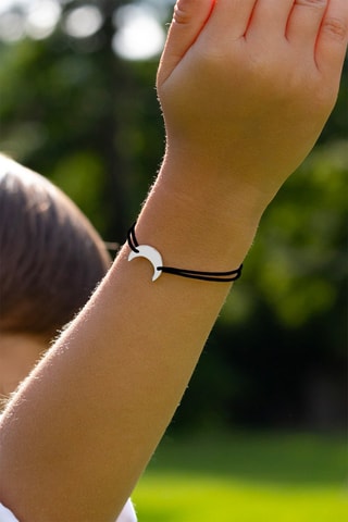 Bracelet Lune - Plaqué argent