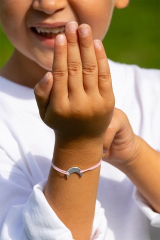 Bracelet Lune - Plaqué argent