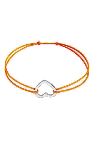 Bracelet Cœur Vide - Plaqué argent