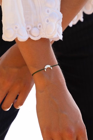 Bracelet Lune - Plaqué argent