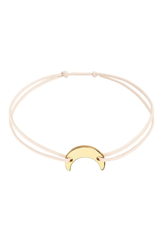 Bracelet Lune - Plaqué or jaune