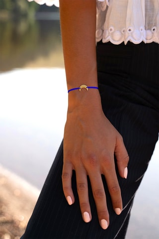 Bracelet Lune - Plaqué or jaune