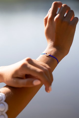 Bracelet Lune - Plaqué or jaune