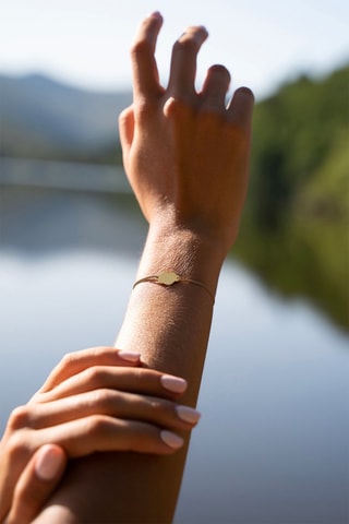 Bracelet Nuage - Plaqué or jaune
