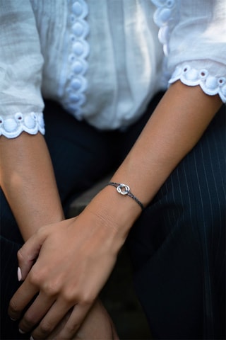 Bracelet Symbole - Plaqué argent