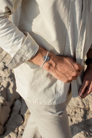Bracelet plaqué argent Cristaux
