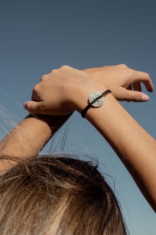 Bracelet plaqué argent Foudre