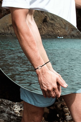 Bracelet plaqué argent Proue