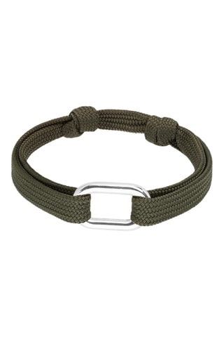 Bracelet plaqué argent Hauban