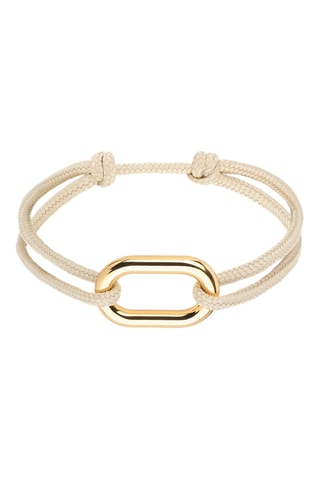 Bracelet plaqué or jaune Madeleine