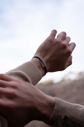 Bracelet plaqué argent Gabier