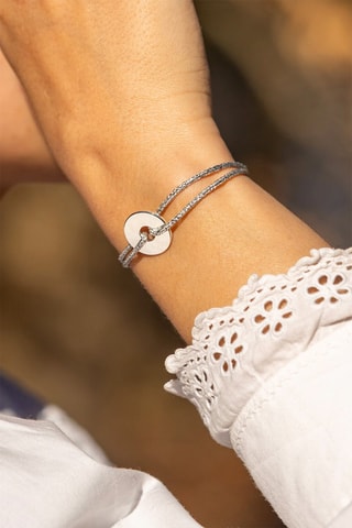 Bracelet plaqué argent Agite