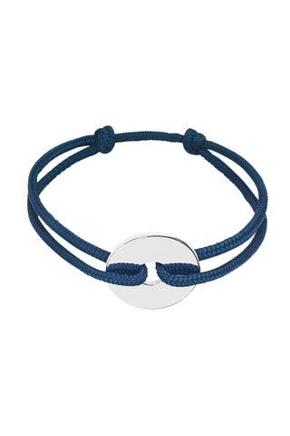 Bracelet plaqué argent Remous