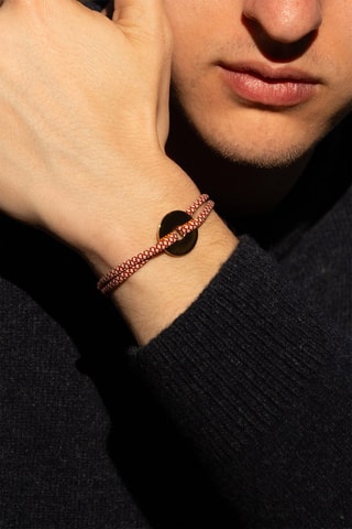 Bracelet plaqué or Vrille