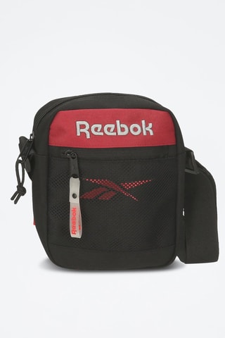 Sac bandoulière Portland Noir et rouge