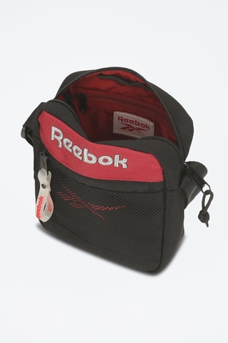 Sac bandoulière Portland Noir et rouge