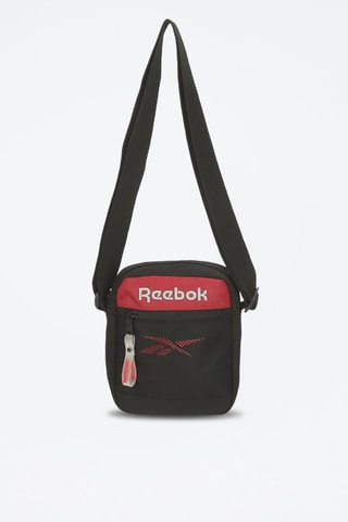 Sac bandoulière Portland Noir et rouge