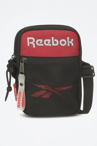 Sac bandoulière Portland Noir et rouge