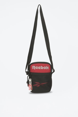 Sac bandoulière Portland Noir et rouge