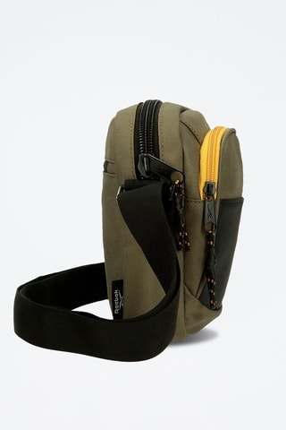 Sac bandoulière Hamilton Kaki et noir