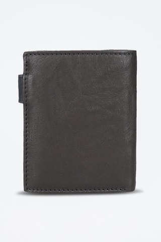 Portefeuille en cuir Division Bleu marine