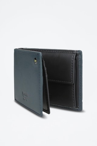 Portefeuille en cuir Switch Bleu marine