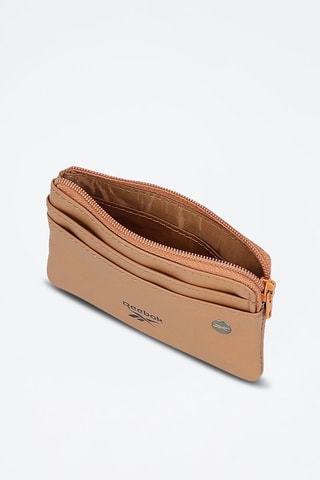 Porte-monnaie en cuir Switch Beige