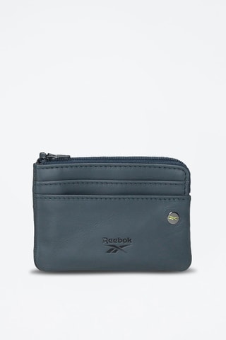 Porte-monnaie en cuir Switch Bleu