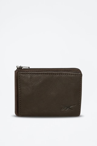 Portefeuille en cuir Club Marron