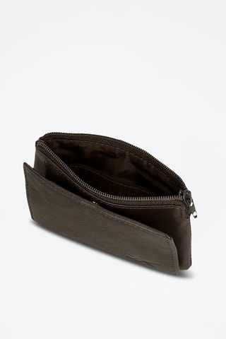 Portefeuille en cuir Club Marron