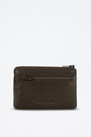 Portefeuille en cuir Club Marron