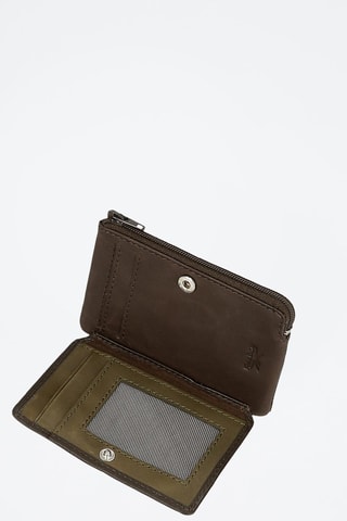 Portefeuille en cuir Club Marron