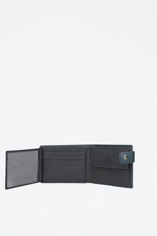 Portefeuille en cuir Switch Bleu marine