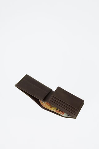 Portefeuille en cuir - Kaki