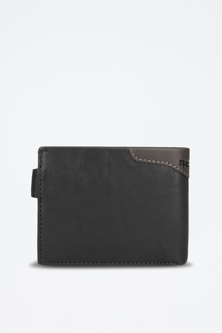 Portefeuille en cuir - Noir