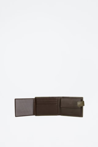 Portefeuille en cuir - Kaki