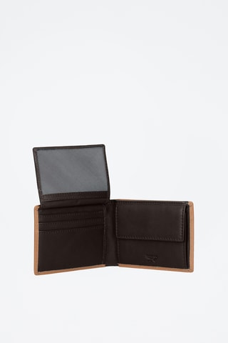 Portefeuille en cuir - Marron clair