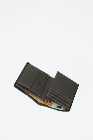 Portefeuille en cuir - Noir