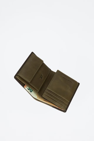 Portefeuille en cuir - Marron
