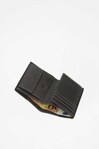 Portefeuille en cuir - Noir