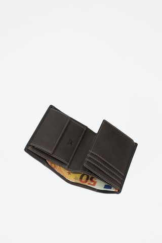 Portefeuille en cuir - Bleu foncé