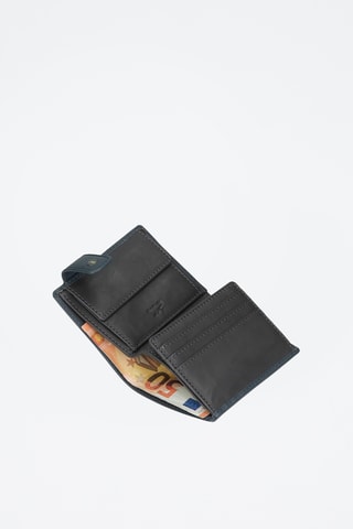 Portefeuille en cuir - Bleu foncé