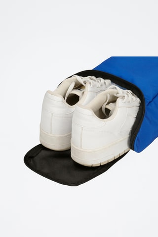 Sac pour chaussures - Bleu et noir